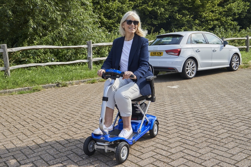 A mobility scooter can make summer more comfortable and enjoyable.