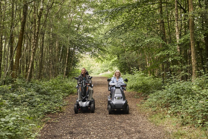 At Mobility Giant you can enjoy a high-end all-terrain scooter for a fraction of the cost.